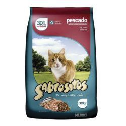 Alimento Para Gatos Sabrositos Pescado 500 gr