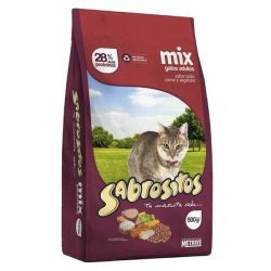 Alimento Para Gatos Sabrositos Mix 500 gr