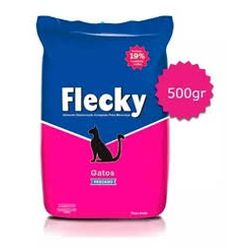 Alimento Para Gatos FLECKY Pescado 500g