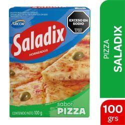 Galletitas Saladix Snacks Pizza 100 Gr