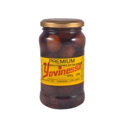 Aceitunas Yovinessa Negra Frasco 200 gr