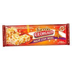Turron Georgalos Mani Con Miel 120 Gr