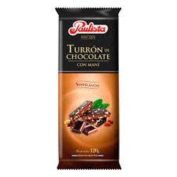 Turron Semiblando Paulista con Chocolate 120 Gr