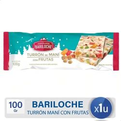Turron Oklahoma Mani Con Frutras 100 Gr