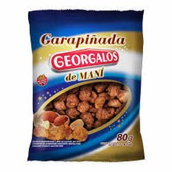 Garrapiñada Bañada en Chocolate Georgalos 80 Gr