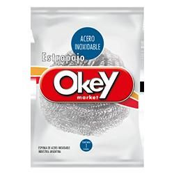 Esponja de Acero Okey Inoxidable 50 gr
