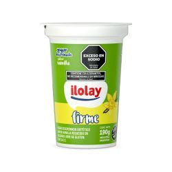 Yogur Descremado Vainilla Ilolay 190 Gr