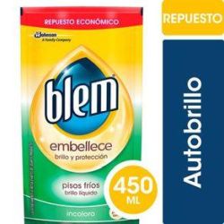 Cera Blem Autobrillo Incoloro 450 ml