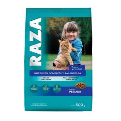 Alimento Para Gatos RAZA Pescado 500 gr