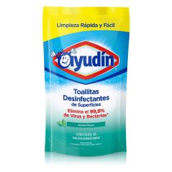 Toalla Desinfectante Ayudin Doypack Fresco 65 Un