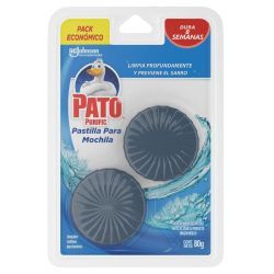 Desinfectante de Baño Pato Bloque Para Mochila  x2u