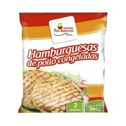 Hamburguesa Pollo Granja Tres Arroyos 2 Un