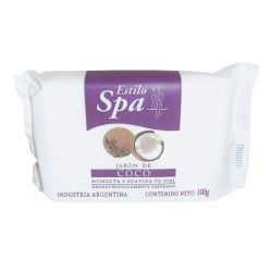 Jabon de Tocador Estilo Spa Coco 100 Gr