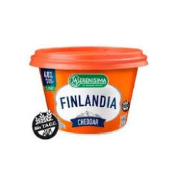 Queso Untable Cheddar Light Finlandia x 180g