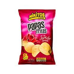 Papas Fritas Nikitos Jamon Serrano 65 gr