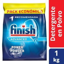 Detergente Finish Polvo Doy Pack 1 K gr