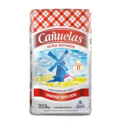 Harina Cañuelas 000 Vitamina D 1 Kg