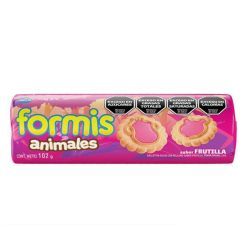 Galletitas Formis Vainilla y Frutilla 102 Gr