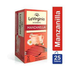 Te La Virginia Manzanilla Nuevo 25 Saquitos