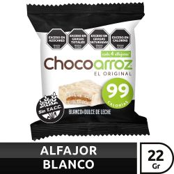 Alfajor Chocoarroz Blanco 22 Gr