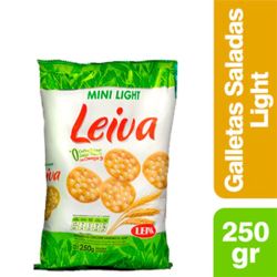 Galletitas Leiva Mini Crackers Light 250 Gr