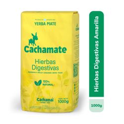 Yerba Mate Cachamate Amarilla Nva 1 Kg