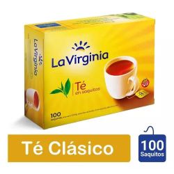 Te La Virginia Natural 100 Saquitos