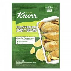 Bolsa Para Horno Knorr Limón y Oregano x 21 grs