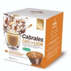 Capsula Cafe Cabrales Con Leche Nueva