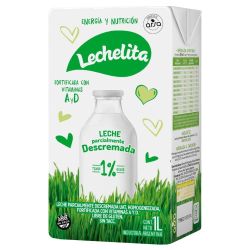Leche Lechelita Descremada Sachet x1L