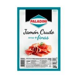 Jamon Crudo Paladini Fetas Finas 120 gr