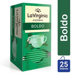 Te La Virginia Boldo 25 Saquitos Ensobrados