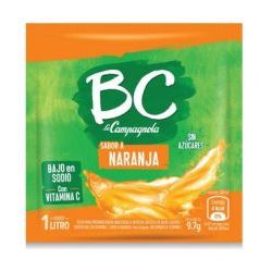 Jugo BC Naranja En Polvo 9.7 Gr