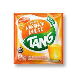Jugo Tang Naranja Dulce Vit C D En Polvo 18 Gr