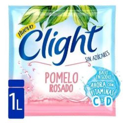 Jugo Clight Pomelo Rosado Vit C D En Polvo 8 Gr