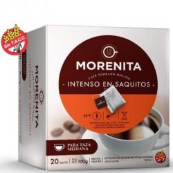 Cafe La Morenita Intenso En Saquitos 5 Gr