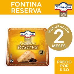 Queso Fontina Reserva Santa Rosa Trozado x kg