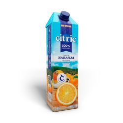 Jugo Citric Naranja sin pulpa Tetra 1LT