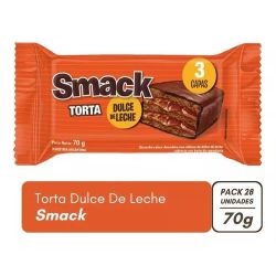 Torta Smack con Dulce de leche 70gr