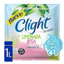 Jugo Clight Limonada Rosada Vit C D en polvo 7Gr