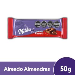 Chocolate Milka Leger Almendras 50 Gr