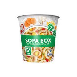 Sopa Box Vegetales Mini Ramen 45Gr