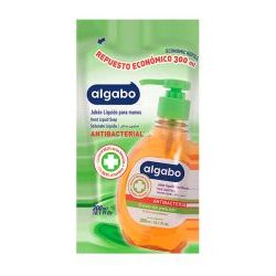 Jabon Liquido Algabo Antibacterial Doypack 300 Ml