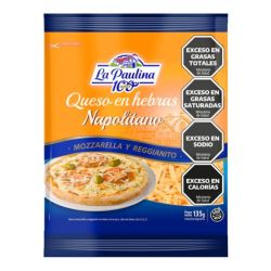 Queso en Hebras Napolitano La Paulina x 135gr