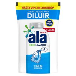 Jabón Liquido p/ Ropa Ala para Diluir D/P 150 ml