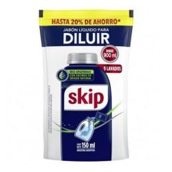 Jabón Liquido p/ Ropa Skip para Diluir D/P 150 ml