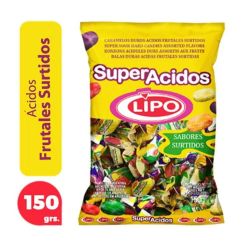 Caramelos Lipo Super Acidos 150 Gr
