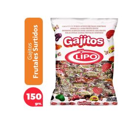 Caramelos Lipo Gajitos 150 Gr