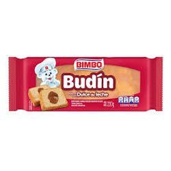 Budin Bimbo Relleno c/ Dulce de Leche 220 Gr
