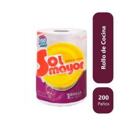 Rollo de Cocina Sol Mayor  1 x 200 Paños
